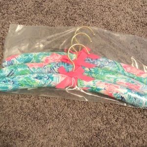 3 Lilly Pulitzer hangers